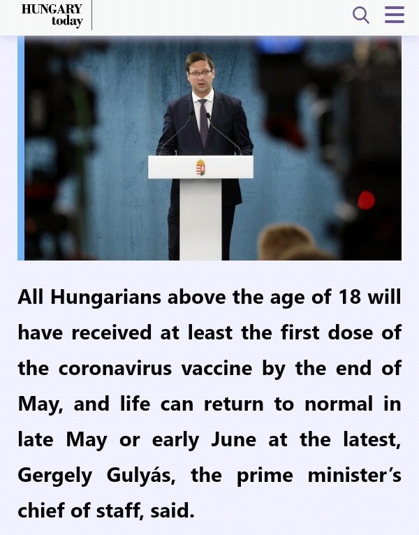Hungary pergiatkan program vaksinasi